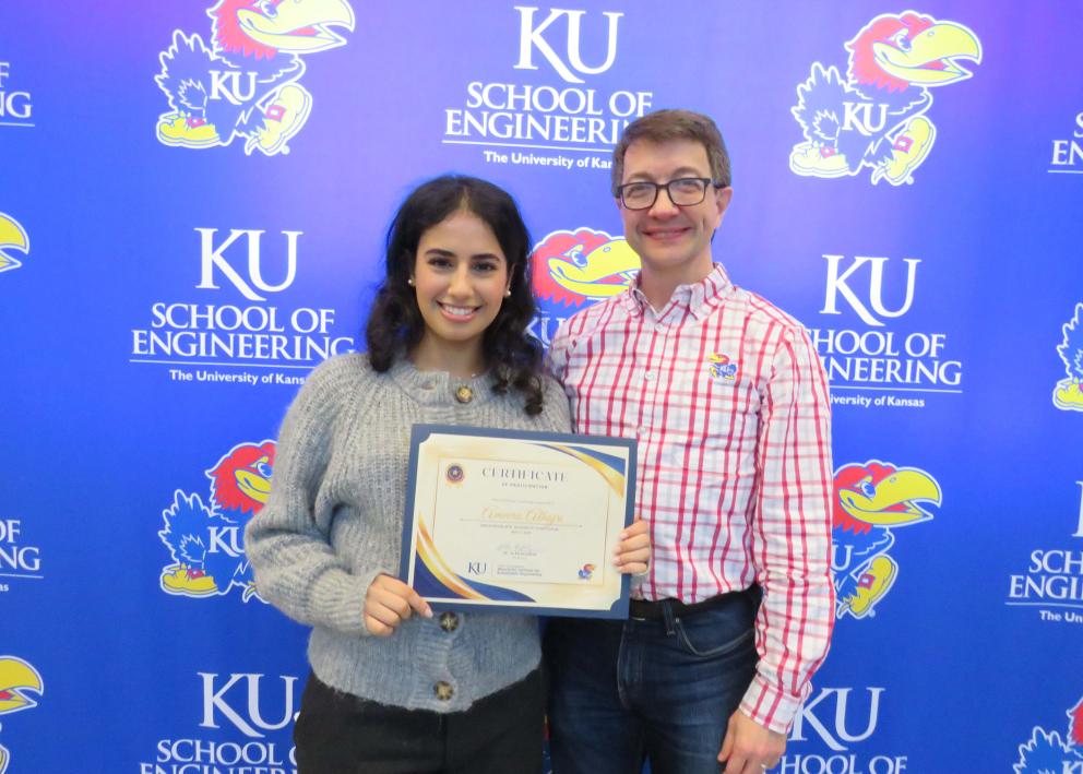 Ameera Alhajri and Dr. Alan Allgeier