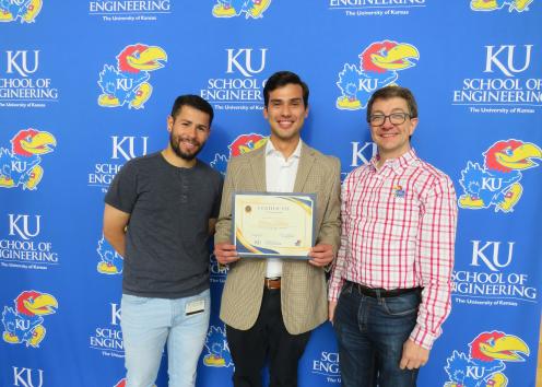 Samir F. Castilla Acevedo, Pritam Ray, and Dr. Alan Allgeier