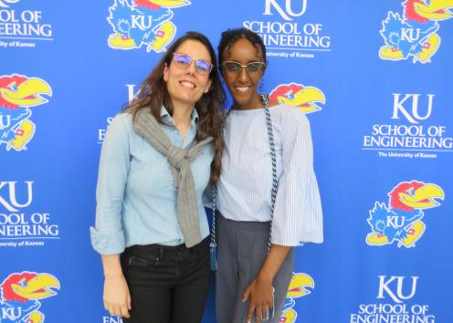 Dr. Ana Morais and Misgana Assefa