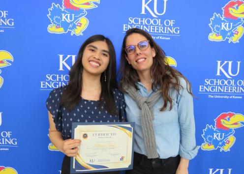 Allison Tran and Dr. Ana Morais