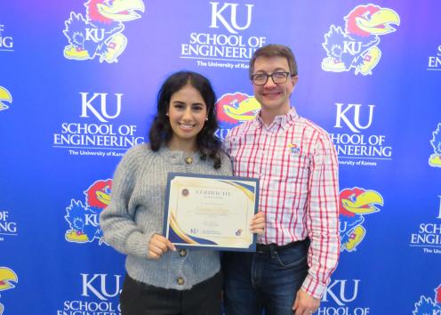Ameera Alhajri and Dr. Alan Allgeier